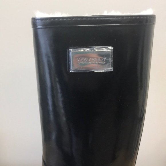 MOOVBoot SUPERGLOSS Tall Rubber/Sheepskin Boot⭐ - Picture 7 of 8